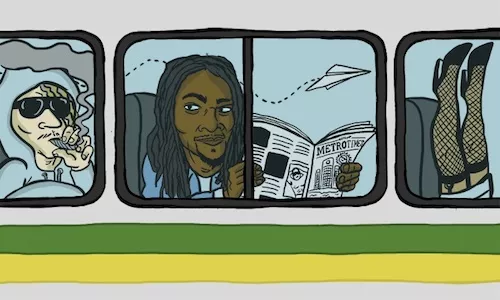 Riding the bus with Gary Winslow: Frontin'