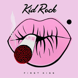 Niagara's painting is the cover art for Kid Rock's First Kiss. - Warner Bros.