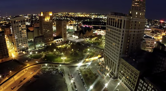 Watch this time-lapse video of downtown Detroit