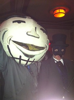 Orby surfaced at the 2011 Theatre Bizarre. - Courtesy of Rob St. Mary