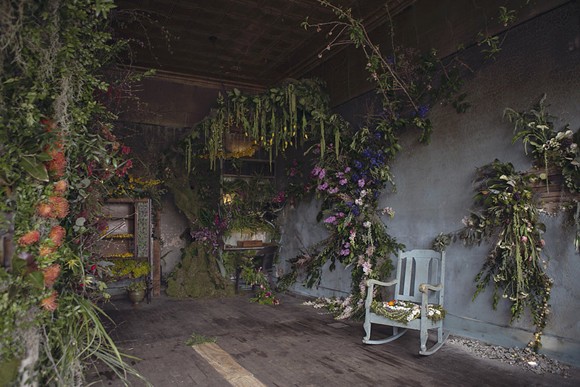 Welcome to Flower House, a living art installation in Hamtramck
