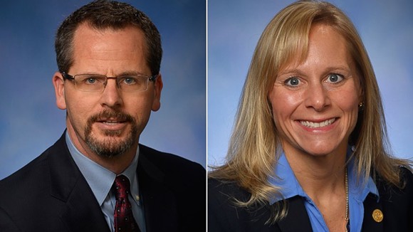 Todd Courser and Cindy Gamrat.