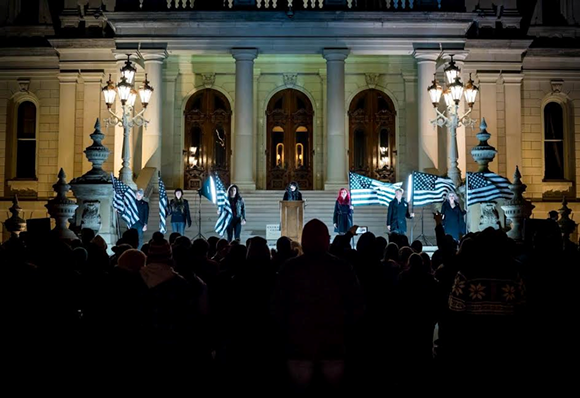 Here's the video from the Satanic Temple's state-sanctioned capitol ceremony