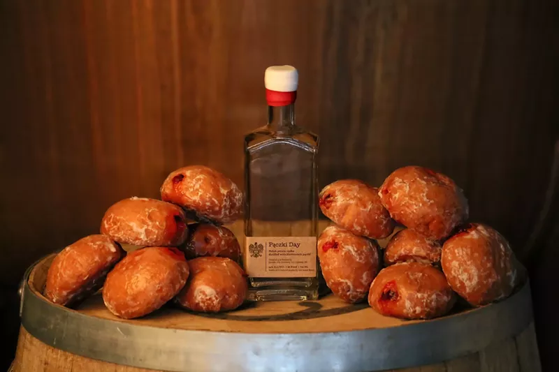 Celebrate Fat Tuesday early at Detroit City Distillery's paczki-infused vodka release party