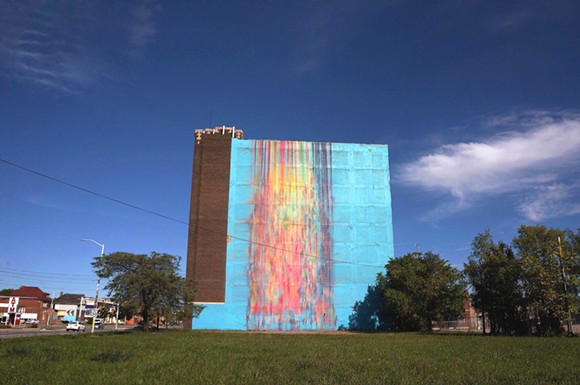 Threatened Detroit mural drew mixed reactions