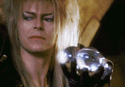 David Bowie in Labyrinth.