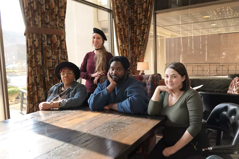 Talicia Campbell, Emma Davis, Tunde Olaniran, and Terra Lockhart. - Courtesy of UMS