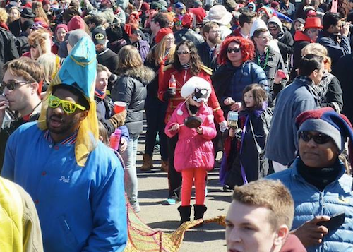 Help chase doom and gloom away with a Marche du Nain Rouge fundraiser