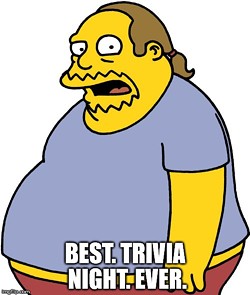 Woo Woo! Test your Simpsons knowledge tonight at Park Bar