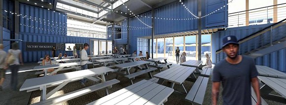 Shipping container food hall coming to Cass Corridor