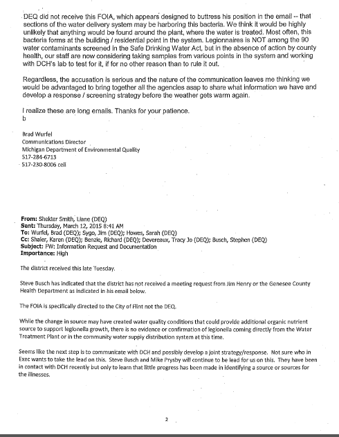 For months Snyder admin knew about Legionnaires outbreak but didn't say anything