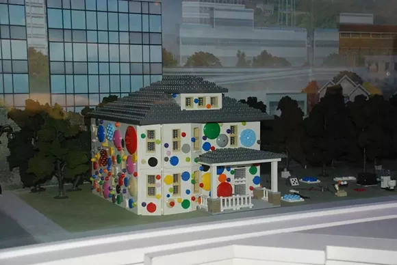 Check out these Lego models of Detroit landmarks