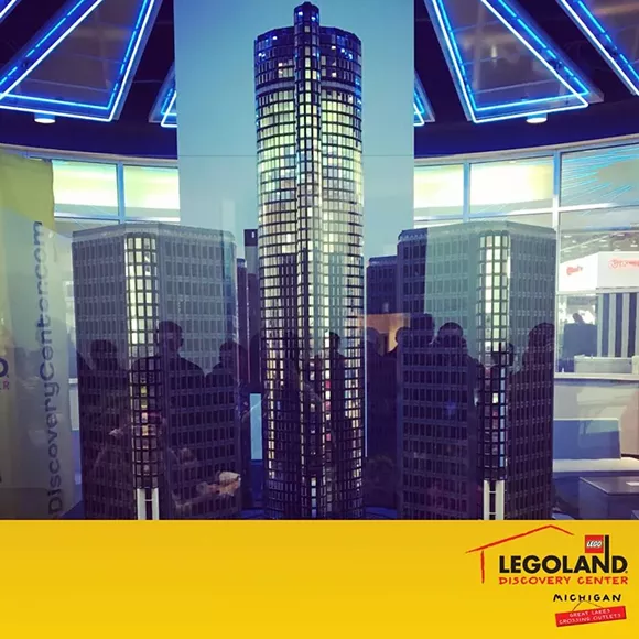 Check out these Lego models of Detroit landmarks