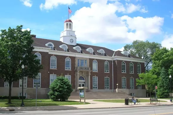 Dearborn City Hall - Photo via Artspace Projects Inc. Facebook