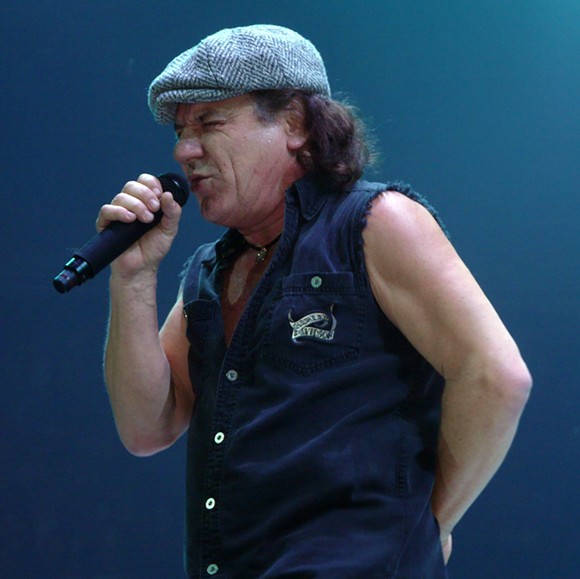 From Wikipedia: "Brian Johnson live with AC/DC in 2008 in St. Paul, Minnesota. Photo by Matt Becker"