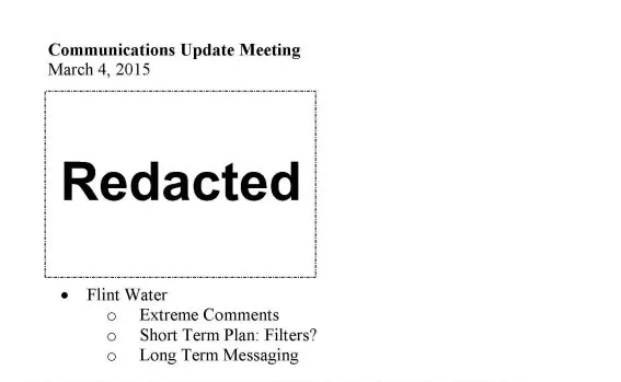 Democrats: Snyder hired lawyers to help him release redacted Flint emails