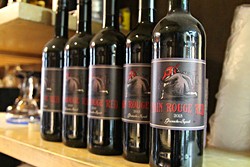 The legend of the Red Dwarf has caught on, now appearing on Nain Rouge Red by Woodberry Wine. - Sarah Rahal