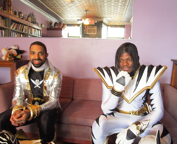 William Berry and Joseph Brooks, both 25, of Hamtramck. - Photo by Michael Jackman