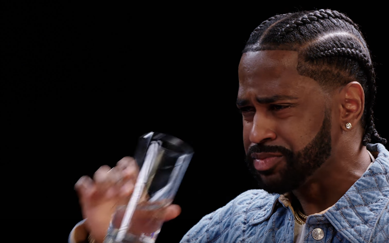 Big Sean finds zen, defends Detroit-style pizza, and talks coronavirus while eating the world's hottest chicken wings on 'Hot Ones'