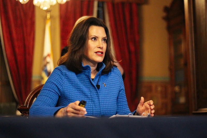 Gov. Gretchen Whitmer. - COURTESY OF THE OFFICE OF THE GOVERNOR