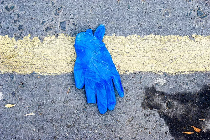 Michiganders, stop dumping masks and gloves in parking lots or face fines