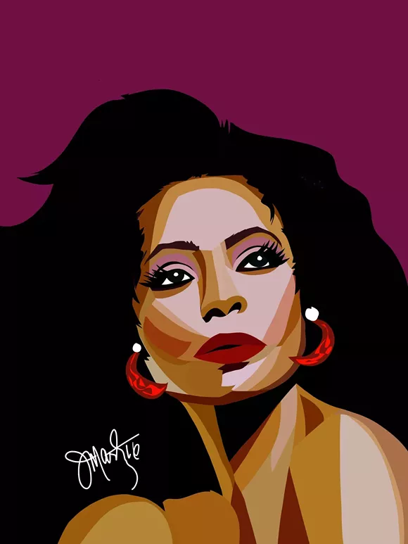 Diana Ross. - Photo via Jeremy Martin