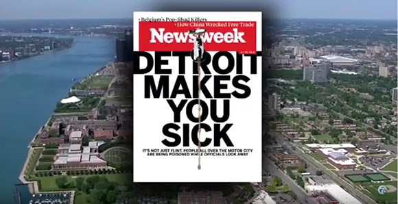 Newsweek cover story zeroes in on River Rouge pollution