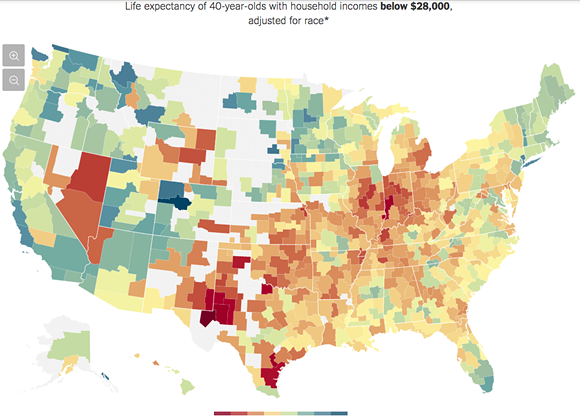 Life expectancy lower for Detroit's poorest residents