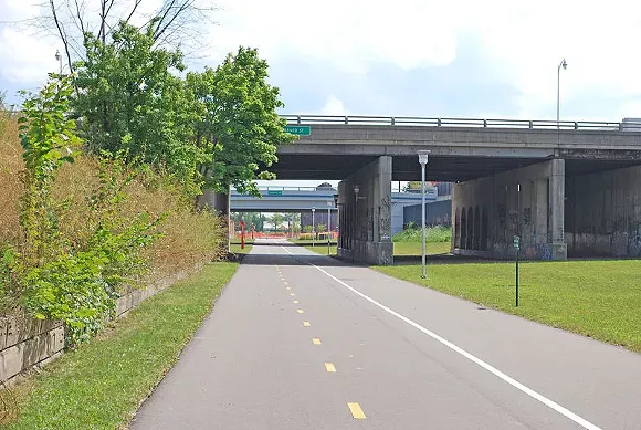 The Dequindre Cut is one of the projects getting a boost from the Knight Cities Challenge. - ANDREW JAMESON VIA WIKIMEDIA COMMONS