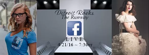 Detroit designers use Facebook Live feature for fashion show