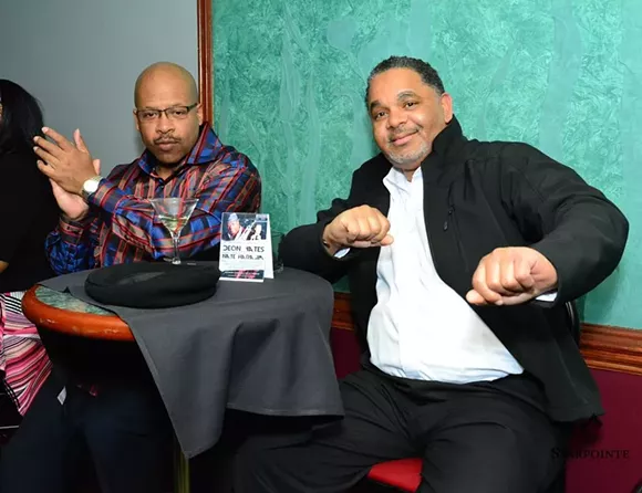 Having fun at a "soft" opening for Jazz Underground. - Photo by Felicia Tolbert (Starpointe Photography).