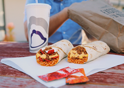 TACO BELL SENT US THIS PICTURE.