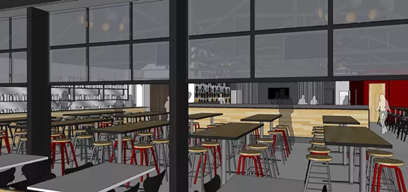 A peek at The Morrie restaurant, coming soon to Royal Oak