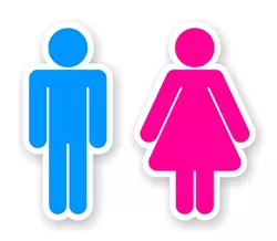 Why's a 9-year-old girl using the boys' bathroom at her school?
