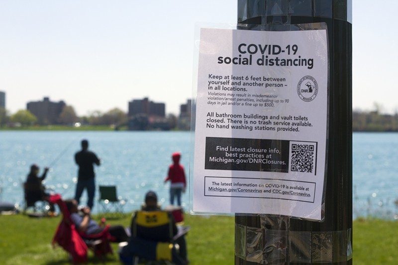 Belle Isle closed twice Sunday over large crowds, but not because of social-distancing (2)