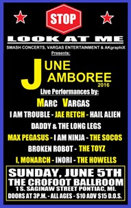 Concert announcement: June Jamboree at The Crofoot