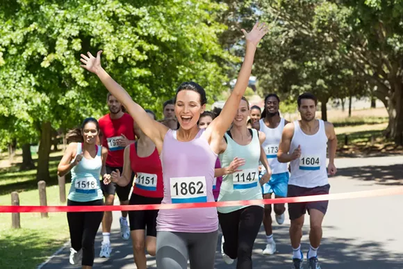 You go, runner 1862. - Photo via Shutterstock