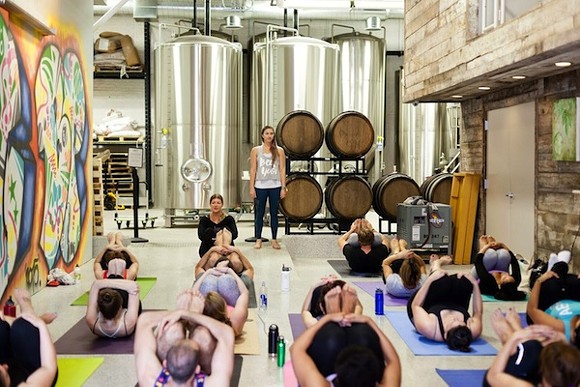 The Beer Yogis will help you combine a pint with your pranayama