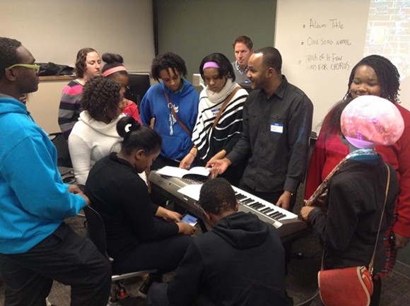 Free Detroit music camp explores the interplay of music and literacy