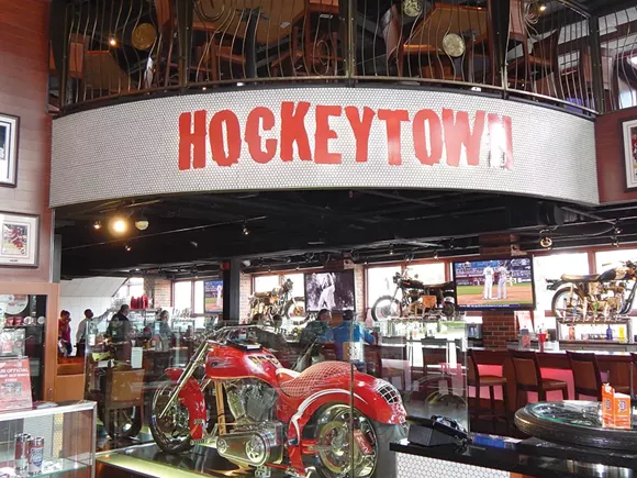 What does the new arena mean for Hockeytown Cafe?