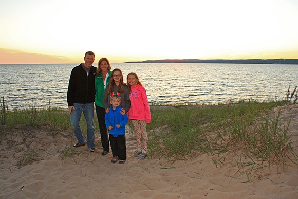 The Steenwyk family in August 2015.