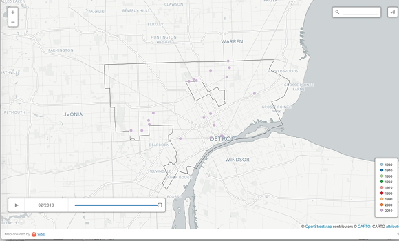 Interactive map shows Detroit's gay bars since the 1930s