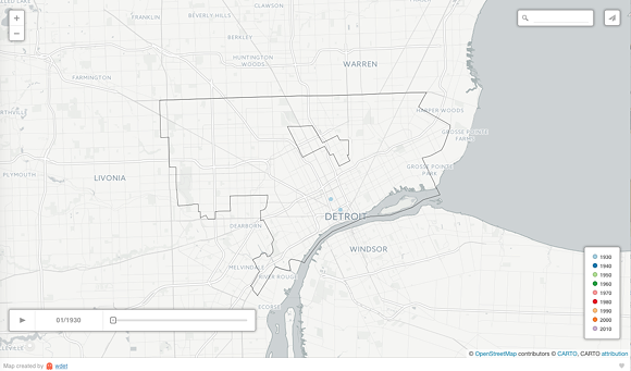 Interactive map shows Detroit's gay bars since the 1930s