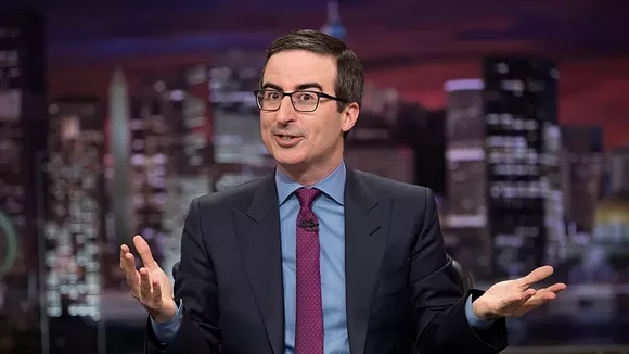 Just announced: Ring in NYE with John Oliver, your favorite British guy from the TV
