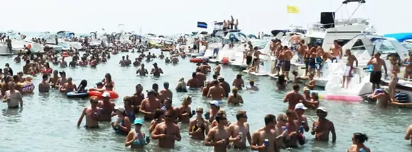 Jobbie Nooner's sister 'Raft Off' hits Muscamoot Bay