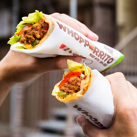 The Whopperito: It's just like a Whopper but different