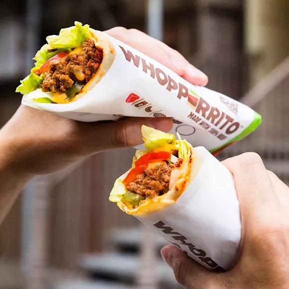 The Whopperito: It's just like a Whopper but different