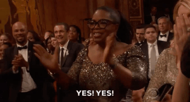 Adele's show at The Palace: described through GIFs.