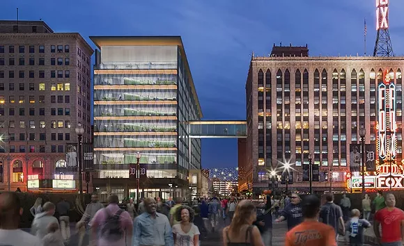 Groundbreaking today for Little Caesars headquarters