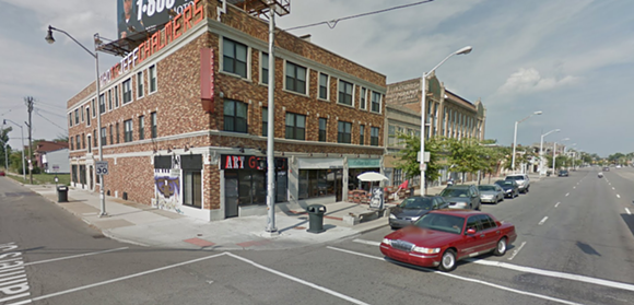 A screenshot from the corner of Jefferson and Chalmers. - Google maps